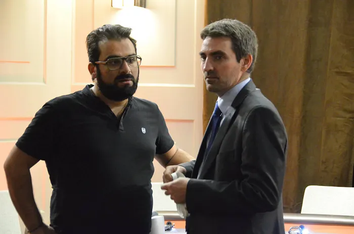 Ziad Farhoud et Pascal Rolin