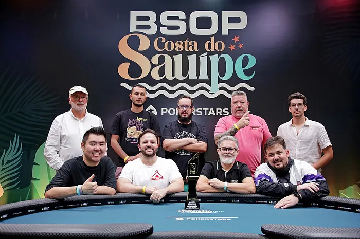 Mesa Final Main Event BSOP Sauípe