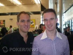 Swissy e Isaia in posa per PokerNews