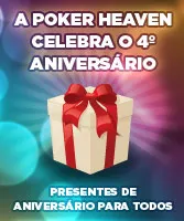 Poker Heaven Festeja 4º Aniversário com Upgrade de Software e Promoções 106