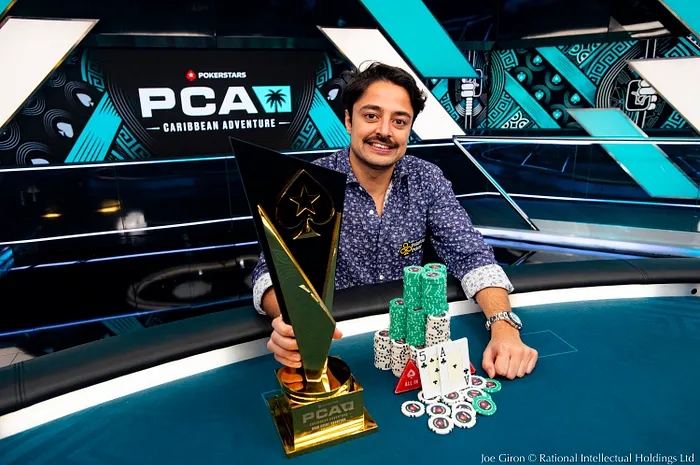 Michel Dattani 2023 PCA Main Event Champion