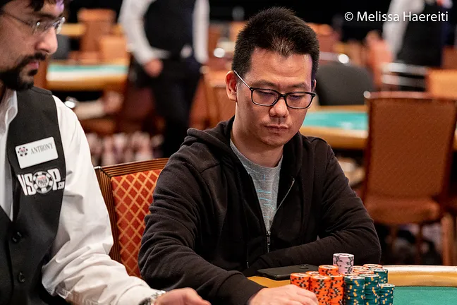 Anson Tsang pictured on Day 1 of this event