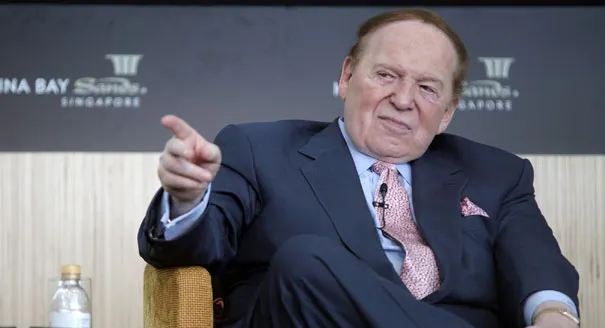 Les revenus de Sheldon Adelson en net recul 0001
