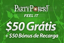 $50 Free + $50 Bônus de Recarga