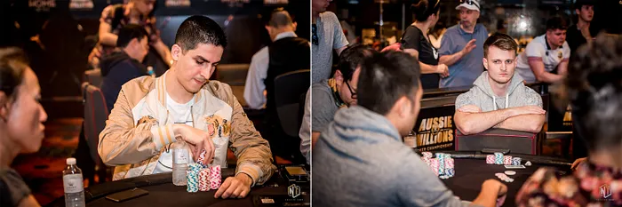 Koray Aldemir est le dernier joueur à repartir les mains vides puisque Najeem Ajez et Jack O'Neill ont sauté sur la même main à deux tables différentes