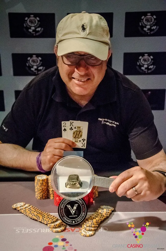 Michel Leibgorin s'offre une bague WSOPC à Bruxelles 101