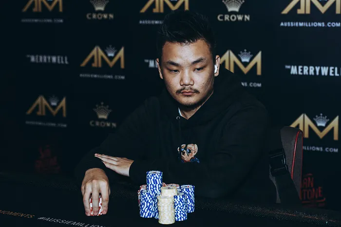 Jo Snell at the Opening Event final table