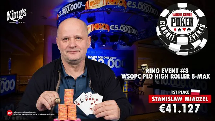 WSOPC Rozvadov : Runner-up du Omaha, Patrick Schuhl reprend la tête du leaderboard 101