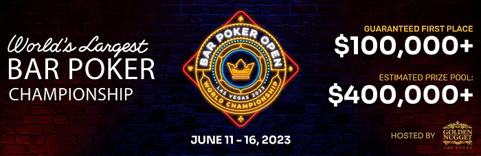 Bar Poker Open