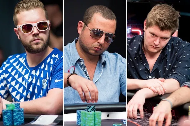 Andreas Klatt (left), Raffaele Sorrentino (center), Jean-Pascal Savard (right)