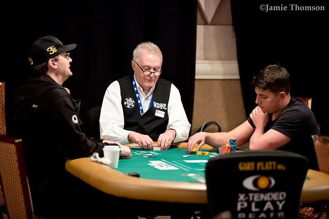 Phil Hellmuth and Jake Schindler