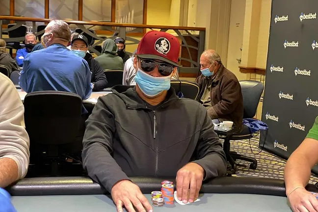 Timothy Miles in the 2021 Winter Open Main Event