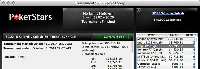 Phounder Ganha Bigger 9 (k), RuiNF 1º no Turbo Multi Hundo (k) & Mais 104