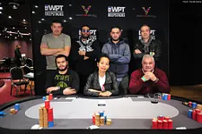 Mesa final do €2.200 High Roller do WPTDS Brussels