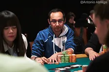 Sam Cosby running deep in the Millionaire Maker.