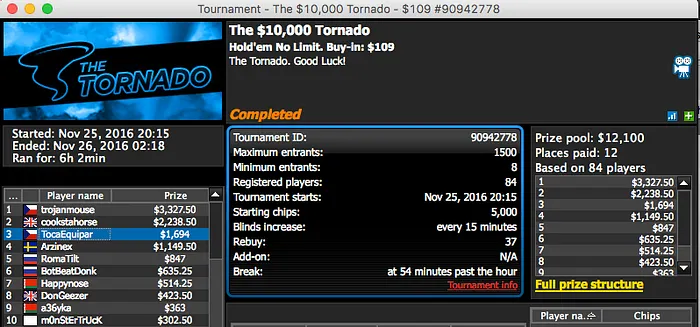 João "Naza14" Vieira Vence €100 Night on Stars & Mais 101