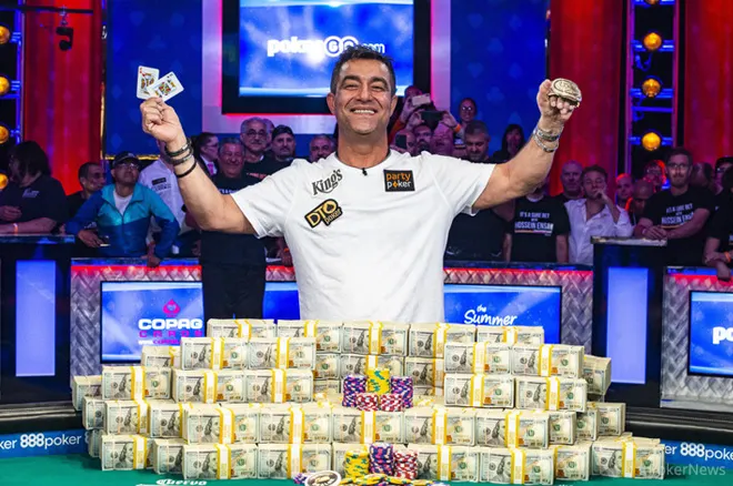 Hossein Ensan Campeão do WSOP Main Event 2019!