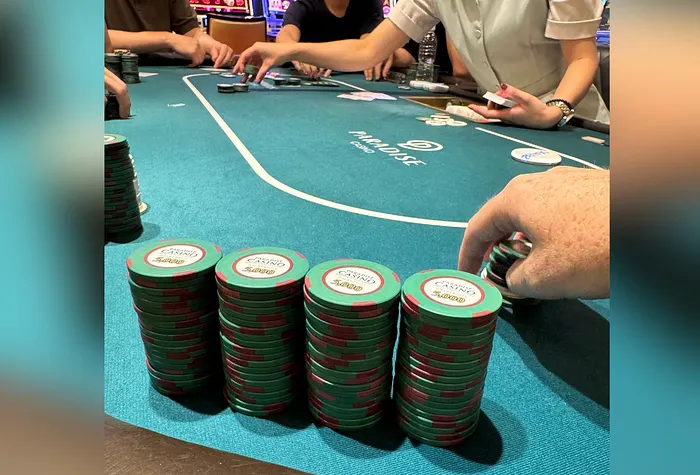 Poker at Paradise Casino in Seoul, South Korea