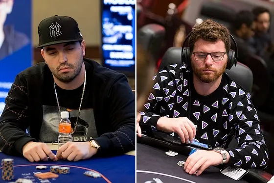 Bryn Kenney (left) and Nick Petrangelo (right)