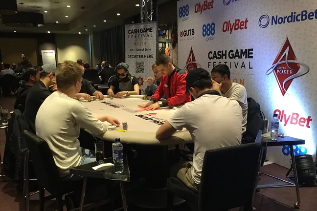 Cash Game Festival London Day 4 Feature Table