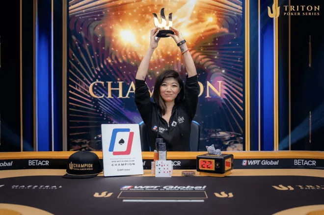 Xuan Liu won the $25K WPT Global Slam at Triton Montenegro
