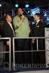Penn & Teller, with WSOP Commissioner Jeffrey Pollack