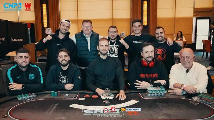 Mesa Final Mini Main Event CNP Winamax Madrid