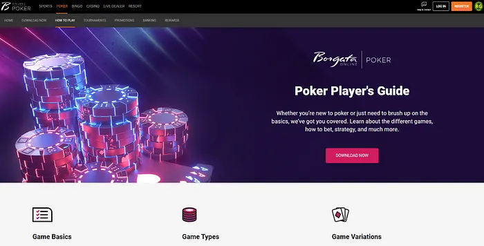 Borgata Poker MI download