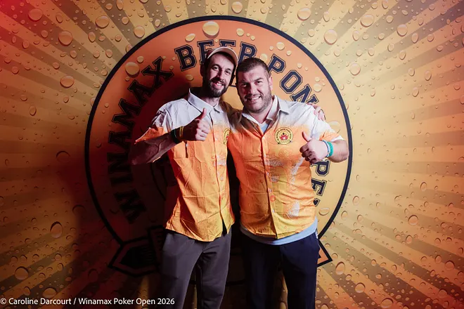 Winamax Beer Pong Open Winners