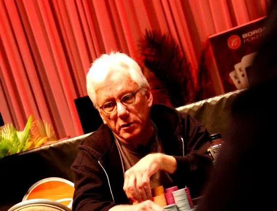 James Woods on Day 2 of Event 3 at the 2014 Borgata Winter Poker Open