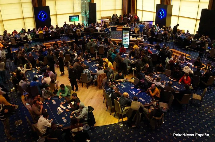 EsPT día 1B: 502 jugadores abarrotaron ayer el Casino Gran Madrid; Asier Crespo líder 0001