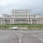 The Palace of the Parliament (Romanian: Palatul Parlamentului) in Bucharest, Romania is a multi-purpose building containing both chambers of the Romanian Parliament. According to the Guinness Book of World Records, the Palace is the world's largest civili