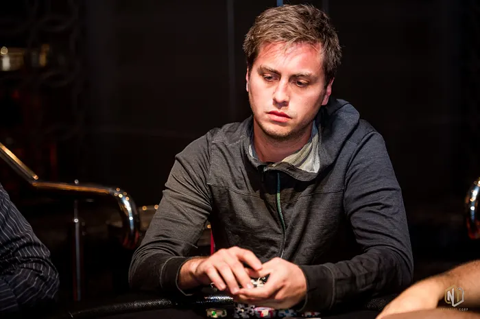 Julian Stuer at the 2019 Aussie Millions
