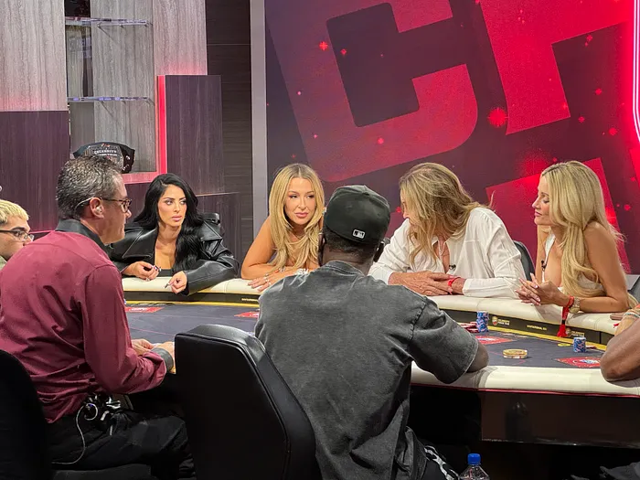 Caitlyn Jenner, Holly Madison and others at the CPT feature table