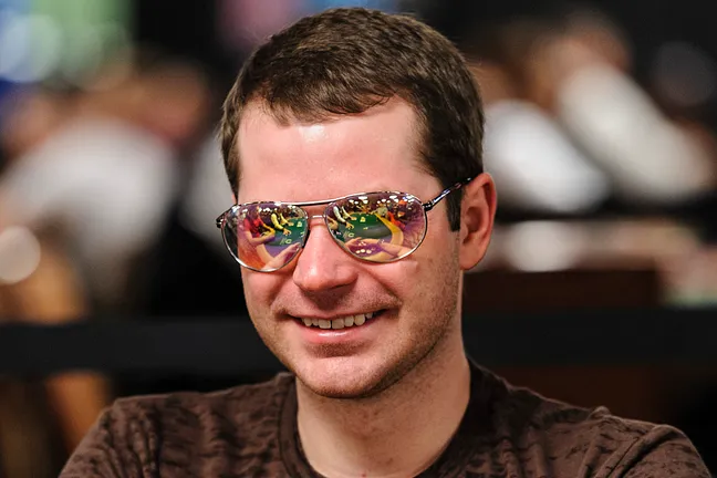 Jonathan Little smiling during Event #21 $3,000 No-Limit Hold'em (Six-Handed) where he finished 23rd