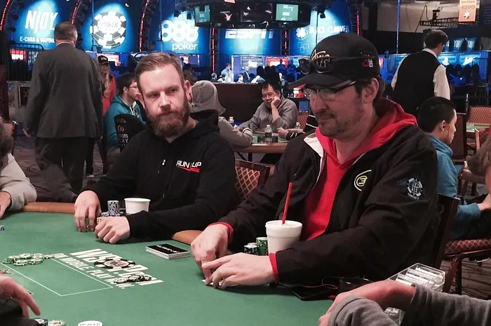 Remko Rinkema and Phil Hellmuth