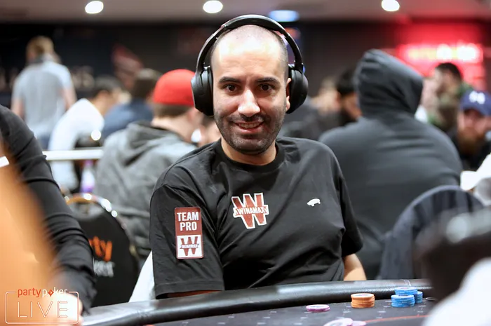 João Vieira no partypoker MILLIONS UK 2020
