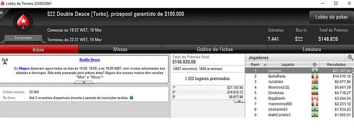 Felipe "PLF111" Rubino Crava Sunday Supersonic (,379) & Mais 102