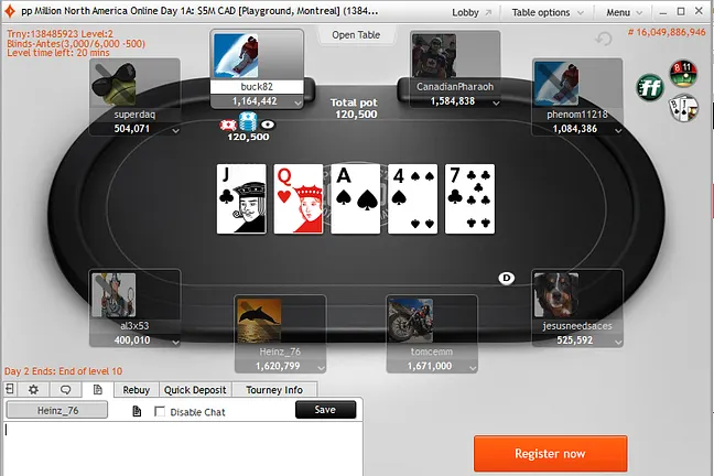 partypoker MILLION North America