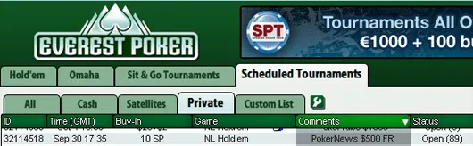 Hoje às 17:35 0 PokerNews Cash Freerolls na Everest Poker 101