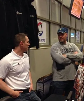 MSPT owner Bryan Mileski chats with MSPT Season 4 Player of the Year Patrick Steele.