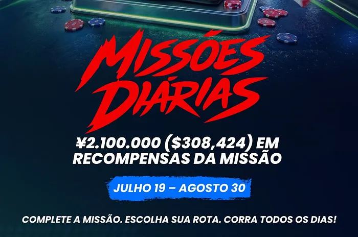 Missoes diarias WPT Asia Series Overdrive