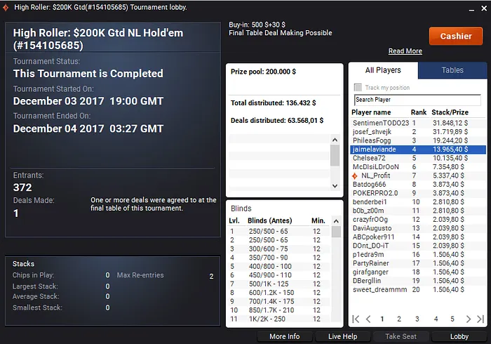 Forras no partypoker: Coulduchkplease Crava Main Event Warm Up & Mais 103