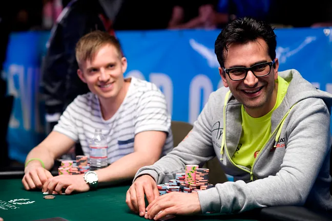 Martin Jacobson and Antonio Esfandiari are both looking for One Drop glory.
