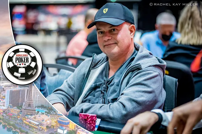 Sérgio Braga na WSOP 2023