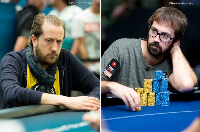 Steve O'Dwyer (left) and Jason Mercier (right)
