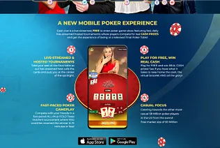 Learn more about Cash Live experience in their about section