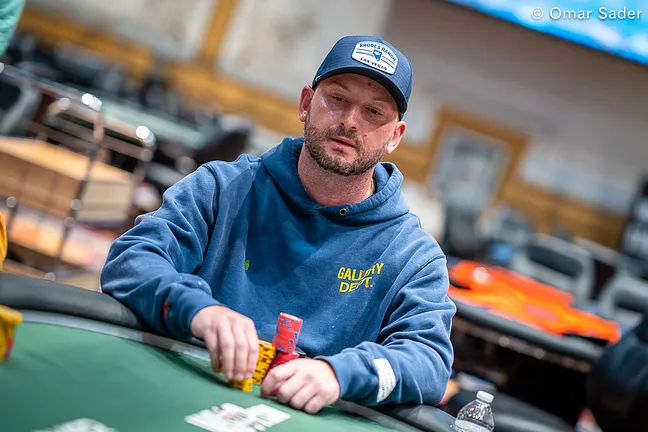 Day 1 Chip Leader Mike Wagner