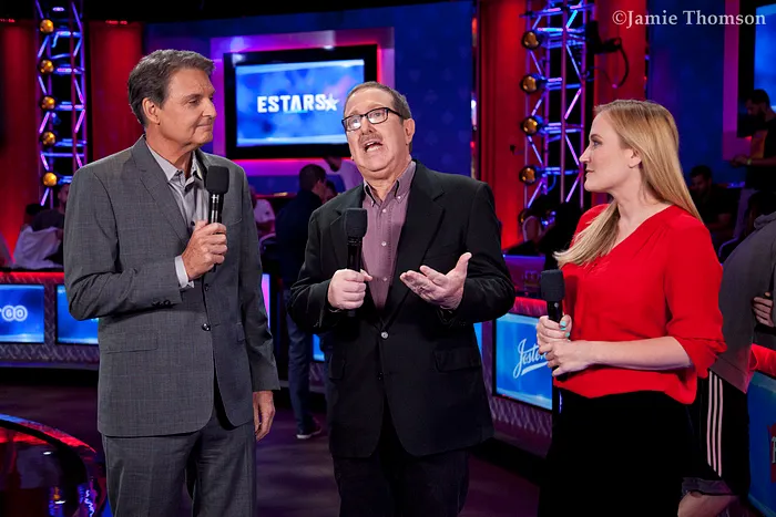 Lon McEachern, Norman Chad, Jamie Kerstetter