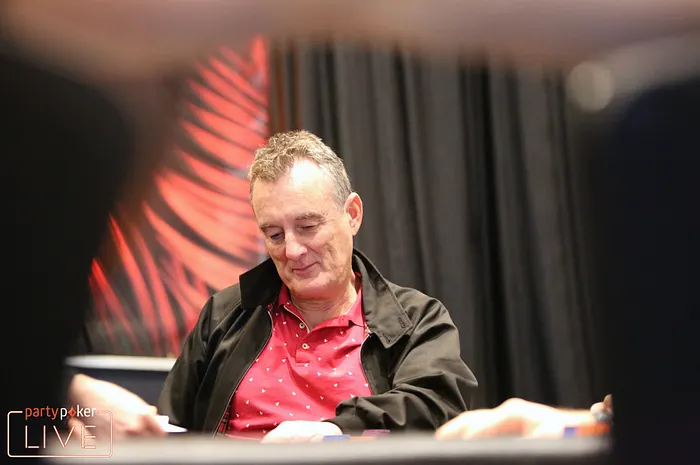 Barny Boatman doing well in the partypoker Caribbean Poker Party Main Event